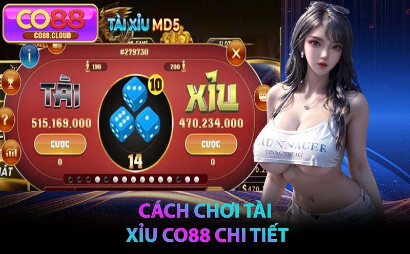 Cách chơi Tài Xỉu CO88 chi tiết